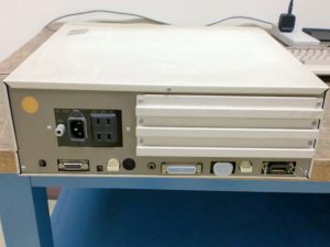 PC-8801mkII SR　背面